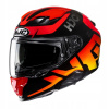 PRILBA HJC F71 BARD BLACK/RED L
