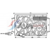 AVA Clever Choice Ventilátor chladenia motora VN7529
