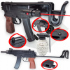 Scorpion KARABÍNA PRUŽINOVÁ Replika NA GULIČKY 6mm Air Soft Gun + GRANÁT 800