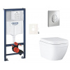 Siko Závěsný WC set do lehkých stěn / předstěnová montáž GROHE Euro Ceramic GRSEUSA