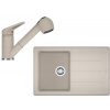 FRANKE SETG57SA fragranitový drez 780x500 mm BFG 611-78 sahara+bat so sprchou FC 9547.082 FRA 114.0323.916