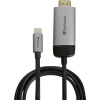 Verbatim USB-C® káblový adaptér [1x USB-C® zástrčka - 1x HDMI zástrčka] 49144; 49144
