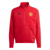 adidas Manchester United Anthem Jacket 2023 2024 Adults Real Red L
