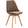 Design-Shop Linares zamat drevené nohy natura Tmavo hnedá