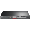 TP-Link TL-SL1226P - 26-portový Switch PoE+ s 24 portami 10/100 Mbit/sa 2 gigabitovými portami + 2 SFP portami