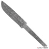 Čepel na výrobu nože 719733 - Stick Tang Blade Blank, Rose Damascus, Large