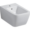 GEBERIT iCon Square závesný bidet s otvorom, s prepadom, 350 x 540 mm, biela, s povrchom KeraTect, 231910600
