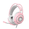 Marvo HG8936, slúchadlá s mikrofónom, ovládanie hlasitosti, ružové, podsvietené, 3.5 mm jack + USB (QMMWM36EGA00)