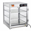 SucceBuy Vitrína na potraviny 510x510x615MM 800W Osvetlenie skrinky na pizzu