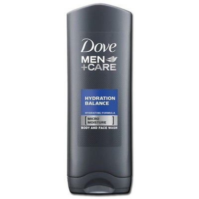 DOVE Men+ Care Hydration Balance Body & Face Wash, sprchovací gél 400 ml, Hydration