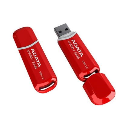 A-Data ADATA Flash disk 32GB UV150, USB 3.1 disk Dash Drive (R:90/W:20 MB/s) červený AUV150-32G-RRD