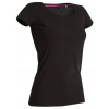 Tričko STEDMAN CLAIRE CREW NECK Black Opal čierna L