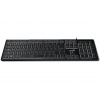 Genius SlimStar 820 Klávesnica, drôtová, podsvietená, copilot kláves, CZ+SK layout, USB, čierna