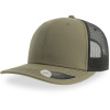 Atlantis Headwear Kšiltovka Sonic Trucker, 6 panelová COT33021063499-olive/black UNI Olivová/černá