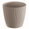 kvetináč 16,8cm SANDY P DSY170P-7529U mocca plastový PROSPERPLAST