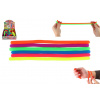 Hračka antistresová naťahovací silikón 27cm 6 druhov