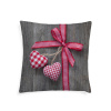 XPOSE® Mikroplyšová obliečka na vankúš LOVE BOX (digitálna tlač) 40x40 cm, Mikroplyš