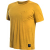 SENSOR MERINO AIR traveller pánské triko kr.rukáv mustard - XL