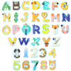 FunPlay 5659 Penové puzzle do kúpeľa PÍSMENA, ČÍSLA