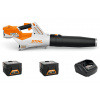 STIHL BGA 60, set s 2x AK 30 36 V AK Systém 2,3 kg 780 m3/h 76 89 1,2 m/s2 69 m/s ÁNO teleskopická i classfa fa-circle-o/i