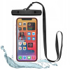 Púzdro TECH-PROTECT UNIVERSAL WATERPROOF CASE čierne/CLEAR