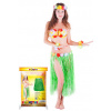 Rappa sukňa Hawaii dospelá 72 cm zelená