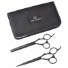 OLIVIA GARDEN SilkCut PRO SHEAR KIT Matt Black 5,75' + 6'35T - sada nožníc pre pravákov