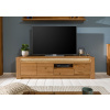 Bighome - TV stolík divoký dub 193x40x53 hnedý olejovaný KENT