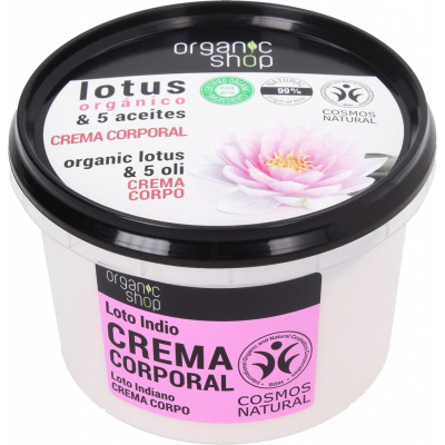 ORGANIC SHOP Tělová pěna Indian Lotus 250 ml