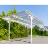 Westmann Helsinky hliníkový prístrešok pre auto, biela farba 503x305 cm Westmann