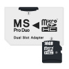 Connect IT adaptér MS Pro DUO, 2x Micro SDHC Dual Slot (CI-1138) CI-1138