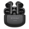 Techsuit - Premium Wireless Earbuds Audira Pro bezdrôtové slúchadlá Bluetooth 5.4 s aktívnym potlačením hluku (ANC), 4 mikrofóny, batéria 300 mAh – čierne