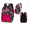 Módny batoh Vintage Značkový Coolpack Kvety Ruže -VYPR