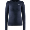 Dámské termo triko CRAFT Core Dry Active Comfort Ls tmavě modrá Velikost: M