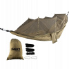Záhradná hojdacia sieť hamak - Hojdačka s sieťou komárov 330 x 140 cm set (Hojdačka s sieťou komárov 330 x 140 cm set)