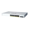 Cisco CBS220-24P-4G Riadený L2 Gigabit Ethernet (10/100/1000) Podpora napájania cez Ethernet (PoE) 1U Biela (CBS220-24P-4G-UK)