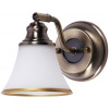 Rabalux Grando nástenná lampa 1x40 W biela-hnedá 6545