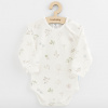 Dojčenské bavlnené body s dlhým rukávom New Baby Zoe 56 (0-3m)