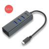 i-tec USB-C Metal HUB 3 Port + Gigabit Ethernet C31METALG3HUB I-Tec