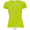 SOL's Collection Tričko Sporty Women, sportovní, krátký rukáv, dámské COT25115908603-neon green L Zelená neon