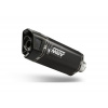 MIVV Výfuk kompletný 2x1 MIVV SR-1 Y.080.LR1XB čierna