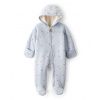 CARTERS CARTER'S Overal na zips prechodný blue Dino chlapec 6m/veľ.68