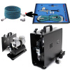Airbrush set: Kompresor AS-196A a pištoľ BD-130K 0,2+0,3+0,5mm + hadica (Airbrush BD-130 s tromi ihlami a tryskami + Kompresor AS-196A + Hadica 1,8 m)