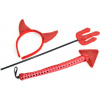 Wiky Čertí karneval set - uši, chvost, palicu WKW880208