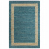Kúpelňová predložka - vidaXL ručne vyrábaný koberec Burlap Blue 16 (Kúpelňová predložka - vidaXL ručne vyrábaný koberec Burlap Blue 16)