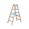 Woodland Maľovanie stepladders 5 BC STANDARD drevené 401141