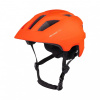 Přilba FORCE ZEBU s blikačkou, oranžová L-XL