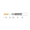 Koaxiálny kábel CONO-TECH RG6U 1,02mm CCS/AL, PVC, 6,8mm, 100m, fólia