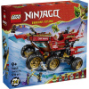 71869 LEGO® NINJAGO Púštny námorník; detské nákladné auto; 3 vozidlá a 6 minifigúrok; 71869