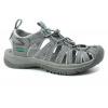 KEEN WHISPER 1022814 medium grey/peacock green, dámské sandály vel.5,5